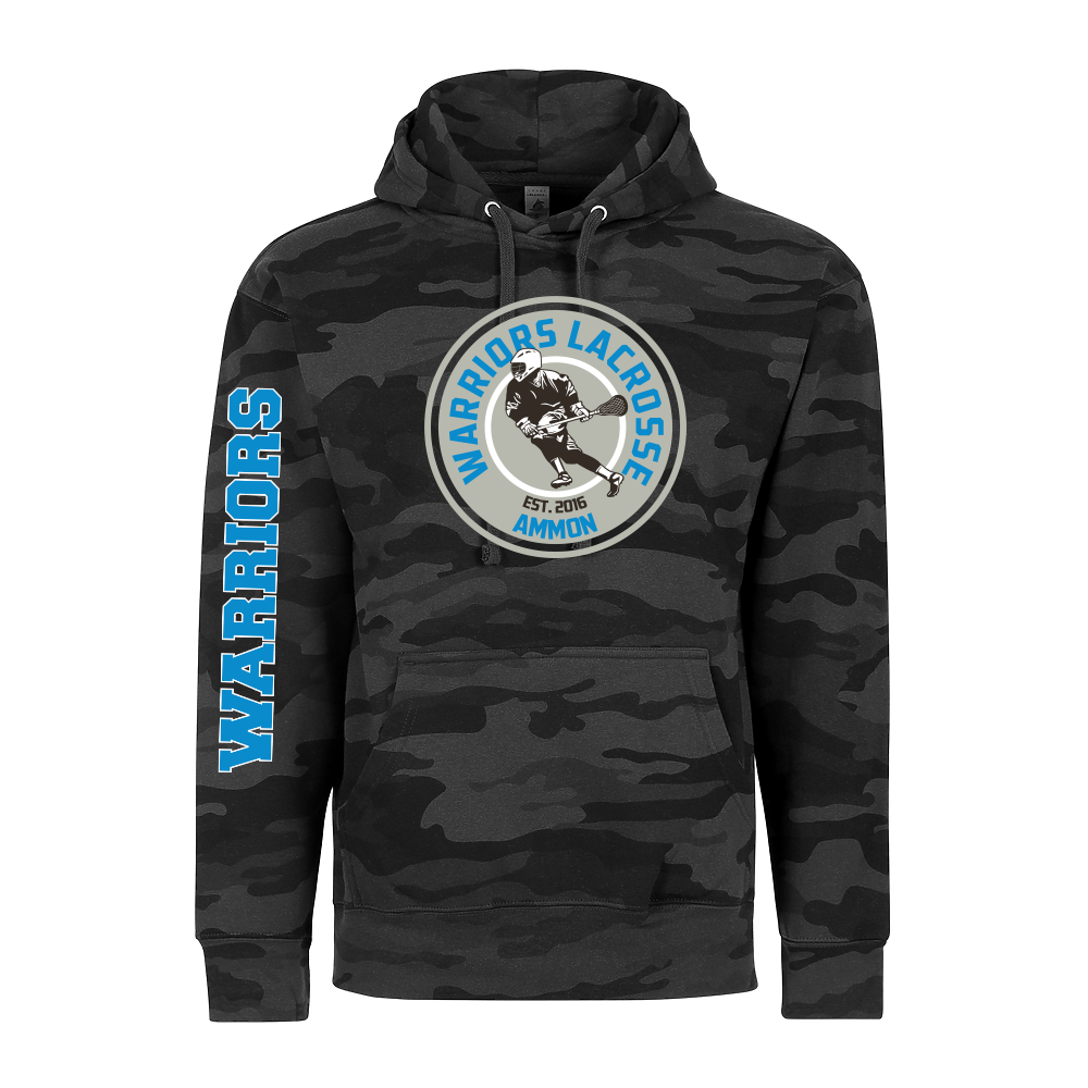 Warriors Camo Sleeve Logo | Custom Sports Wear Pro