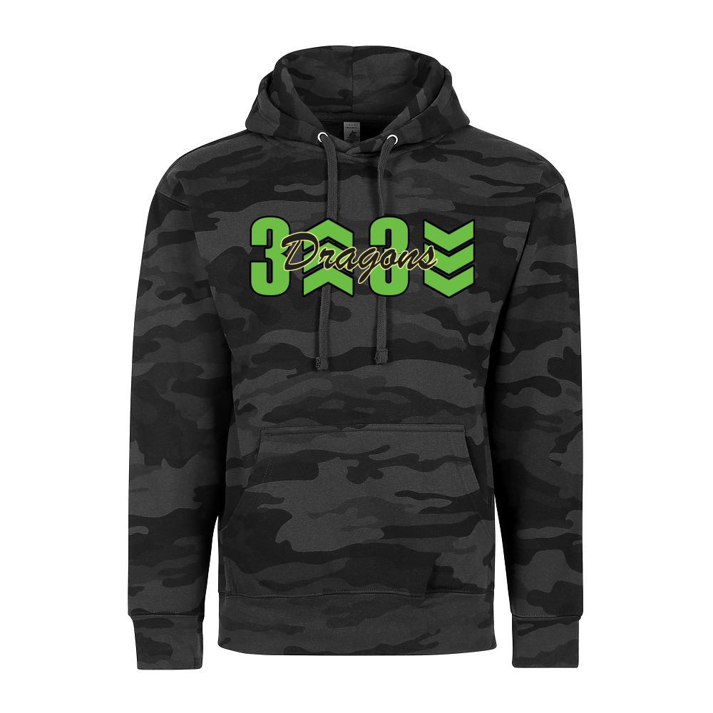 Camo Hoodie 3up3down | Custom Sports Wear Pro