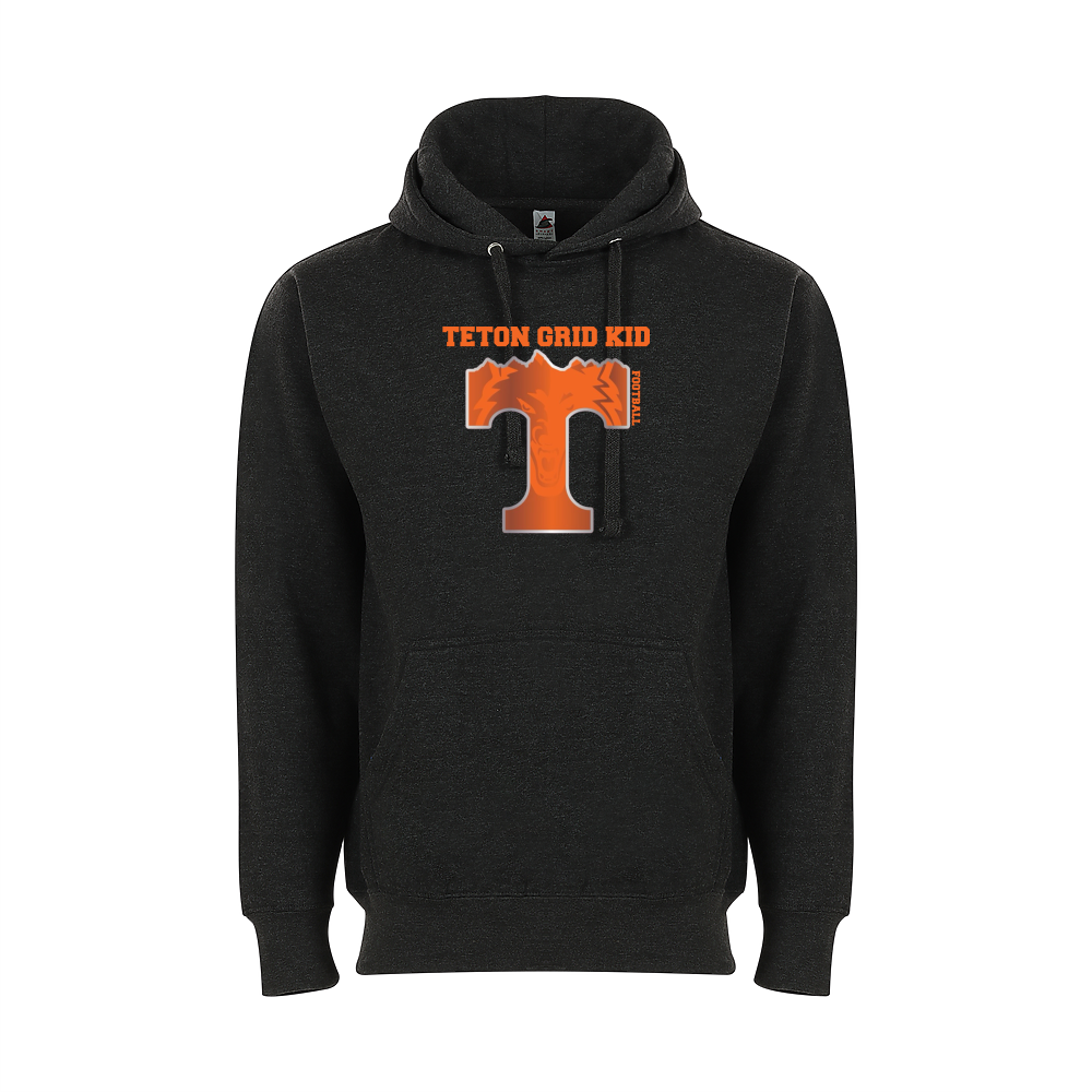 Charcoal Heather Grey Hoodie | Custom Sports Wear Pro