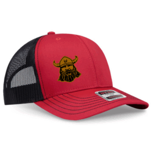 Leather Patch Trucker Hat (Part of Lady Vikings Fundraiser)